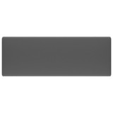 Luksuzni četvrtasti umivaonik mat tamnosivi 41x41 cm keramički 146950