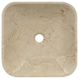 Umivaonik krem 40 x 40 x 10 cm mramorni 149180