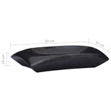 Umivaonik crni 50 x 35 x 10 cm mramorni 149166