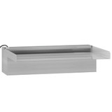 Prelijevajući vodopad RGB LED od nehrđajućeg čelika 30 cm 151408