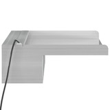 Prelijevajući vodopad RGB LED od nehrđajućeg čelika 45 cm 151409