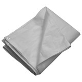 Cerada 260 g/m² 4 x 6 m siva HDPE 151504