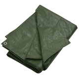 Cerada 180 g/m² 4x6 m zelena HDPE 151536