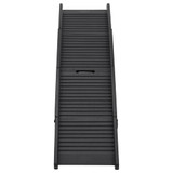 Sklopiva rampa za pse crna 153 x 40 x 12,5 cm od plastike 152231