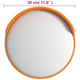 Vanjsko konveksno prometno ogledalo narančasto Ø 30 cm PC 153081 Vanjsko konveksno prometno ogledalo narančasto Ø 30 cm PC 153081