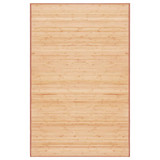 Tepih od bambusa 100 x 160 cm smeđi 247207