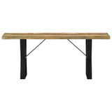Klupa od masivnog obnovljenog drva 110 cm 247952 Klupa od masivnog obnovljenog drva 110 cm 247952