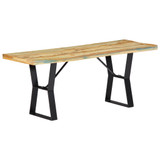 Klupa od masivnog obnovljenog drva 110 cm 247952 Klupa od masivnog obnovljenog drva 110 cm 247952