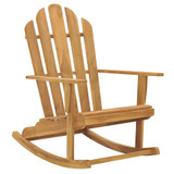 Stolica za ljuljanje Adirondack od masivne tikovine 316167