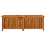Vrtna kutija za pohranu 175 x 50 x 58 cm masivno bagremovo drvo 316499
