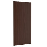 Krovni paneli 36 kom od pocinčanog čelika smeđi 100 x 45 cm 317218 Krovni paneli 36 kom od pocinčanog čelika smeđi 100 x 45 cm 317218