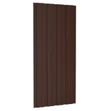 Krovni paneli 36 kom od pocinčanog čelika smeđi 100 x 45 cm 317218 Krovni paneli 36 kom od pocinčanog čelika smeđi 100 x 45 cm 317218