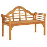 Vrtna klupa 125 cm od masivnog bagremovog drva 318550 Vrtna klupa 125 cm od masivnog bagremovog drva 318550