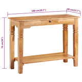 Konzolni stol 100 x 40 x 76 cm od masivnog bagremovog drva 338033 Konzolni stol 100 x 40 x 76 cm od masivnog bagremovog drva 338033