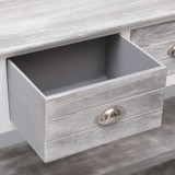 Komoda antikna siva 108x30x76 cm od masivnog drva paulovnije 338543 Komoda antikna siva 108x30x76 cm od masivnog drva paulovnije 338543