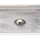 Komoda antikna siva 108x30x76 cm od masivnog drva paulovnije 338543 Komoda antikna siva 108x30x76 cm od masivnog drva paulovnije 338543