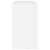 Radni stol s ladicom i ormarićem bijeli 100 x 40 x 73 cm drveni 342655