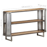 Komoda od masivnog drva manga 120 x 30 x 73 cm 321951 Komoda od masivnog drva manga 120 x 30 x 73 cm 321951