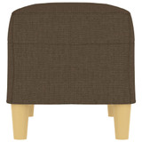 Klupa smeđa 70 x 35 x 41 cm od tkanine 349370 Klupa smeđa 70 x 35 x 41 cm od tkanine 349370