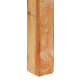 Barski stol 112 x 55 x 108 cm od masivnog obnovljenog drva 350318