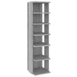 Stalak za cipele siva boja hrasta sonome 27,5x27x102 cm drveni 815974
