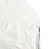 Sjenica s krovom bijela 11,15 x 2,28 x 2,69 m polietilen 3155481
