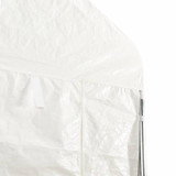 Sjenica s krovom bijela 8,92 x 2,28 x 2,69 m polietilen 3155480