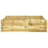 Posuda za sadnju 150 x 100 x 40 cm od impregniranog drva 41915