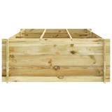 Posuda za sadnju 150 x 100 x 40 cm od impregniranog drva 41915
