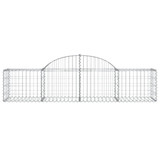 Lučne gabionske košare 7 kom 200x50x40/60 cm pocinčano željezo 3146262 Lučne gabionske košare 7 kom 200x50x40/60 cm pocinčano željezo 3146262