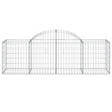 Lučne gabionske košare 6 kom 200x50x60/80 cm pocinčano željezo 3146282 Lučne gabionske košare 6 kom 200x50x60/80 cm pocinčano željezo 3146282