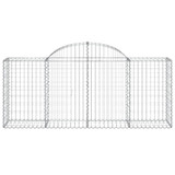 Lučne gabionske košare 40 kom 200x50x80/100cm pocinčano željezo 3146317 Lučne gabionske košare 40 kom 200x50x80/100cm pocinčano željezo 3146317