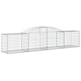 Lučne gabionske košare 2 kom 300x50x60/80 cm pocinčano željezo 3146665 Lučne gabionske košare 2 kom 300x50x60/80 cm pocinčano željezo 3146665