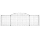 Lučne gabionske košare 7 kom 300x50x80/100 cm pocinčano željezo 3146688 Lučne gabionske košare 7 kom 300x50x80/100 cm pocinčano željezo 3146688