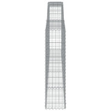 Lučne gabionske košare 5 kom 400x30x120/140cm pocinčano željezo 3146882 Lučne gabionske košare 5 kom 400x30x120/140cm pocinčano željezo 3146882