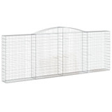 Lučne gabionske košare 6 kom 400x30x40/60 cm pocinčano željezo 3146896 Lučne gabionske košare 6 kom 400x30x40/60 cm pocinčano željezo 3146896