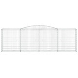 Lučne gabionske košare 15kom 400x50x120/140cm pocinčano željezo 3147018 Lučne gabionske košare 15kom 400x50x120/140cm pocinčano željezo 3147018