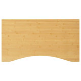Ploča za radni stol 100 x 60 x 4 cm od bambusa 352749