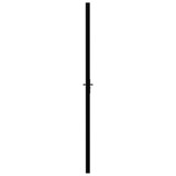 Sobna vrata od stakla ESG i aluminija 102,5 x 201,5 cm crna 151205