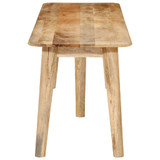 Klupa 160 x 40 x 45 cm od masivnog drva manga 354994 Klupa 160 x 40 x 45 cm od masivnog drva manga 354994