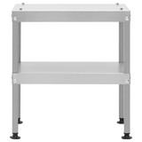 Stol za pećnicu s pušnicom 40 x 28 x 44,5 cm pocinčani čelik 364747