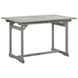 5-dijelni vrtni blagovaonski set od masivnog bagremovog drva 3079655