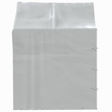 Vanjski kavez za pse s krovom srebrni 2x2x2,5 m pocinčani čelik 153676 Vanjski kavez za pse s krovom srebrni 2x2x2,5 m pocinčani čelik 153676