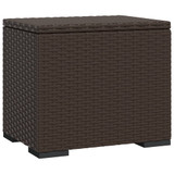 Otomani s jastucima 2 kom smeđi 40 x 30 x 40 cm od poliratana 319395