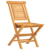 Sklopive vrtne stolice 2 kom 47x63x90 cm od masivne tikovine 362755