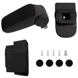 Naslon za ruke za automobil crni 12 x 37 x (31 - 48) cm ABS 154684 Naslon za ruke za automobil crni 12 x 37 x (31 - 48) cm ABS 154684