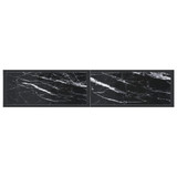 Konzolni stol boja crnog mramora 160x35x75,5 cm kaljeno staklo 331681 Konzolni stol boja crnog mramora 160x35x75,5 cm kaljeno staklo 331681