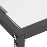 Konzolni stol prozirni 200 x 35 x 75,5 cm od kaljenog stakla 331686 Konzolni stol prozirni 200 x 35 x 75,5 cm od kaljenog stakla 331686