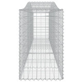 Lučne gabionske košare 10 kom 400x50x80/100cm pocinčano željezo 3145951 Lučne gabionske košare 10 kom 400x50x80/100cm pocinčano željezo 3145951