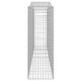 Lučne gabionske košare 6 kom 400x50x140/160cm pocinčano željezo 3145986 Lučne gabionske košare 6 kom 400x50x140/160cm pocinčano željezo 3145986